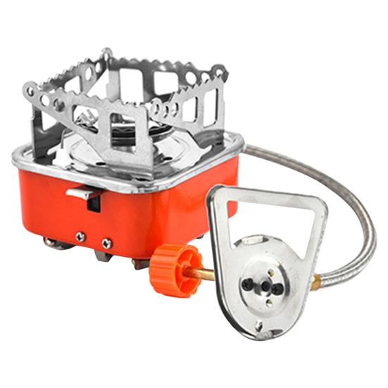 Портативная газовая плита, легкая, простая в эксплуатации, многофункциональная, складная, уличная газовая плита, горелка для приготовления пищи, кемпинга, пешего туризма, рыбалки