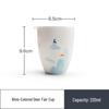 Nine-Color Deer Jade Porcelain Fairness Cup