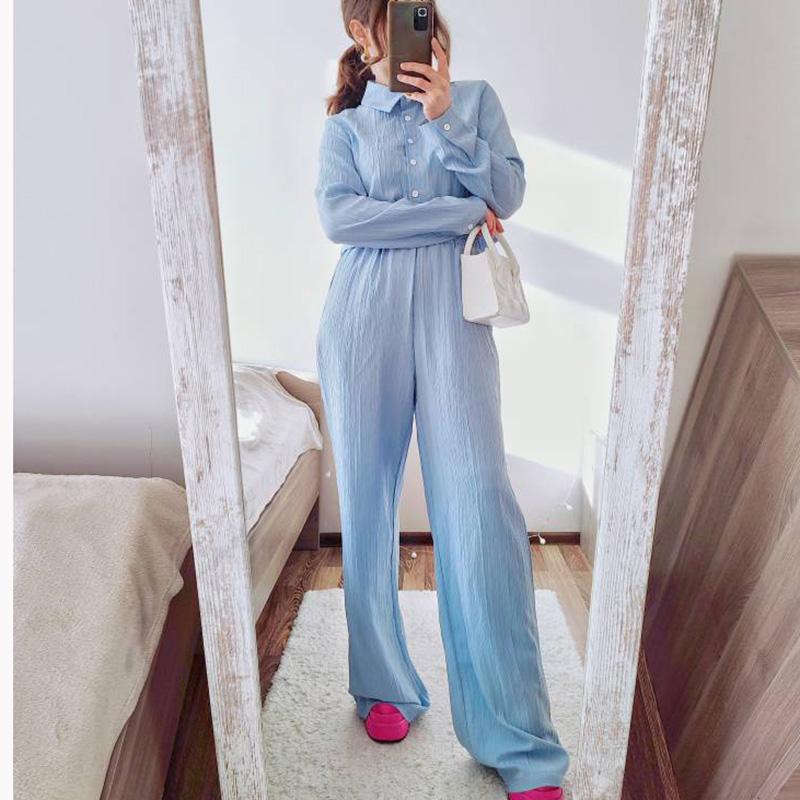 Streamgirl женские летние брюки комплекты из 2 предметов укороченные топы и широкие брюки белый шифон тонкие комплекты брюк из двух предметов женские костюмы