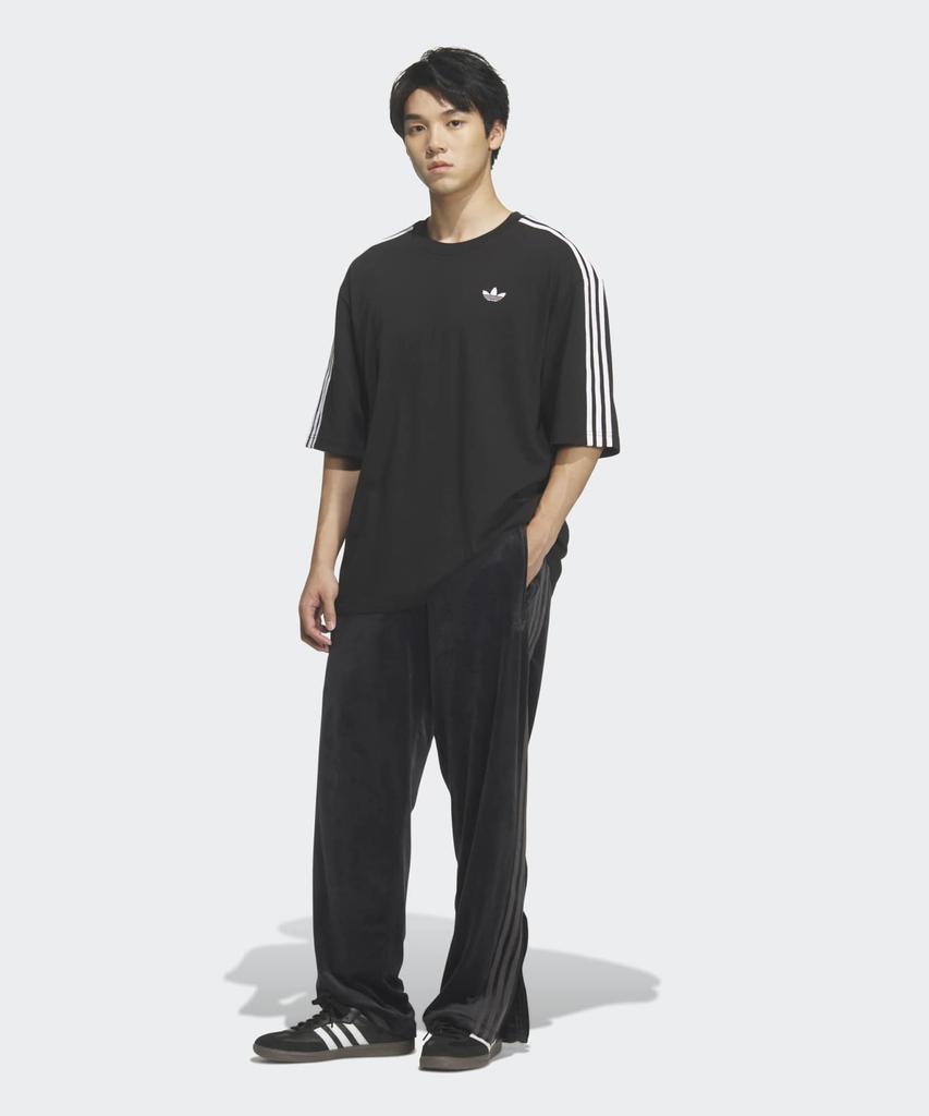 adidas Велюровые спортивные штаны Firebird - Черный / Kq5481