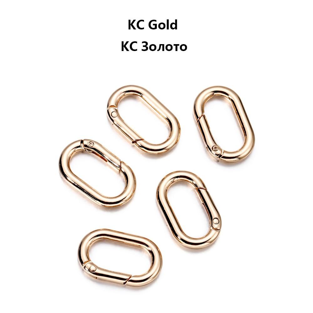 5 шт./лот, металлические овальные кольца, пружинные застежки, открывающиеся рюкзаки, брелок для ключей, зажимы для сумок, крючок, пряжки на цепочке для собак, разъем для ювелирных изделий DIY