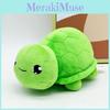 Vedal Vtuber Green Turtle Character Plush Toy Short Pile Fabric Kids Room Decor