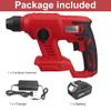 288VF Rotary Hammer Cordless Brushles Hammer Electric Drill Tool for 18V Battery Rechargeable Electric Impact Drill