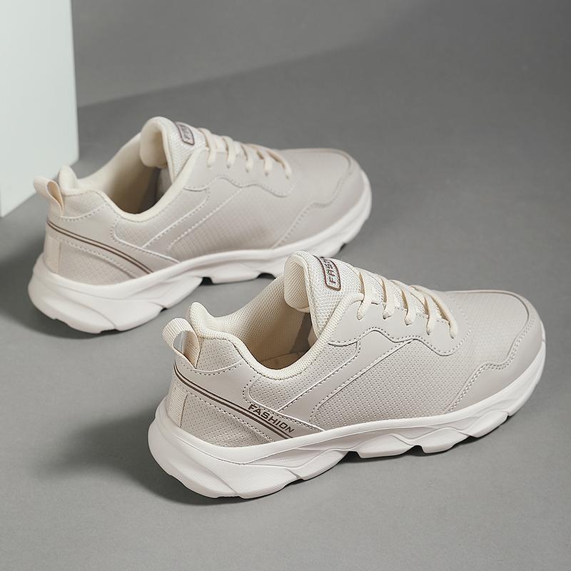 TUINANLE Спортивная обувь для женщин, кожаные водонепроницаемые кроссовки, женская повседневная обувь на платформе со шнуровкой