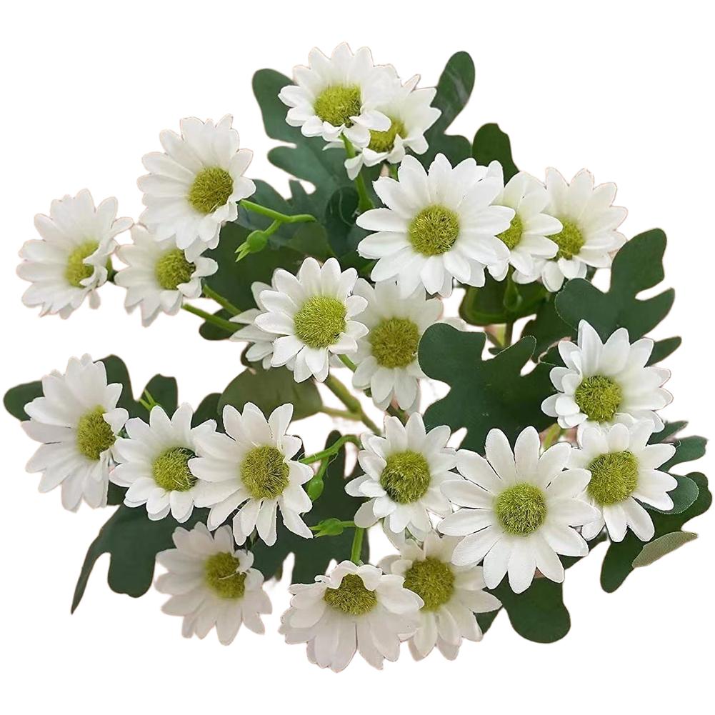 Realistic Appearance Silk Chamomile Daisy Delicate Petals