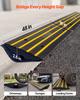 VEVOR Curb Ramp, 2 Pack, 2.6" Rise, Rubber Driveway Ramps, Heavy Duty 33069 lbs Weight Capacity Threshold Ramp