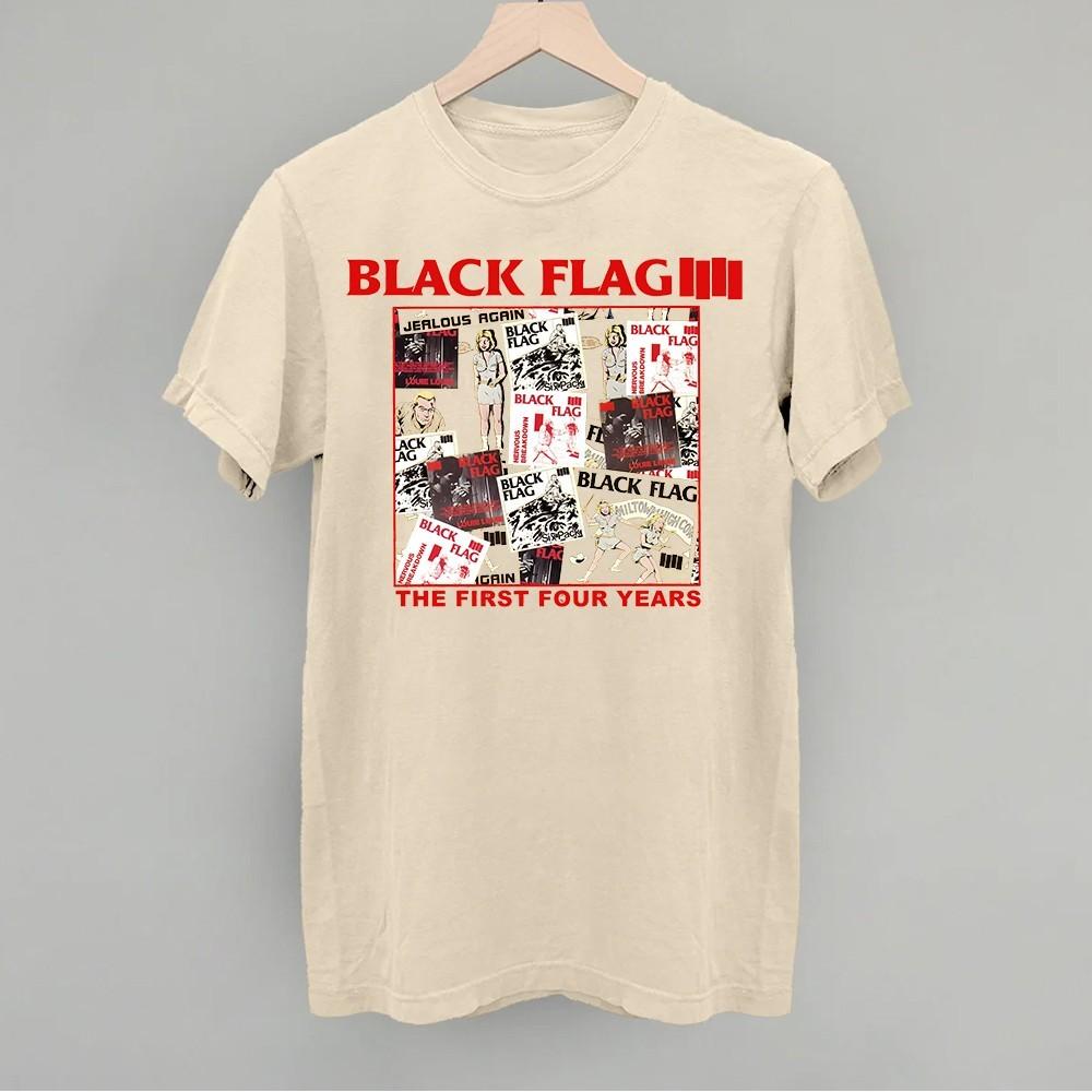 Перепечатка Коллекция группы Black Flag Футболка S-5XL C59.201