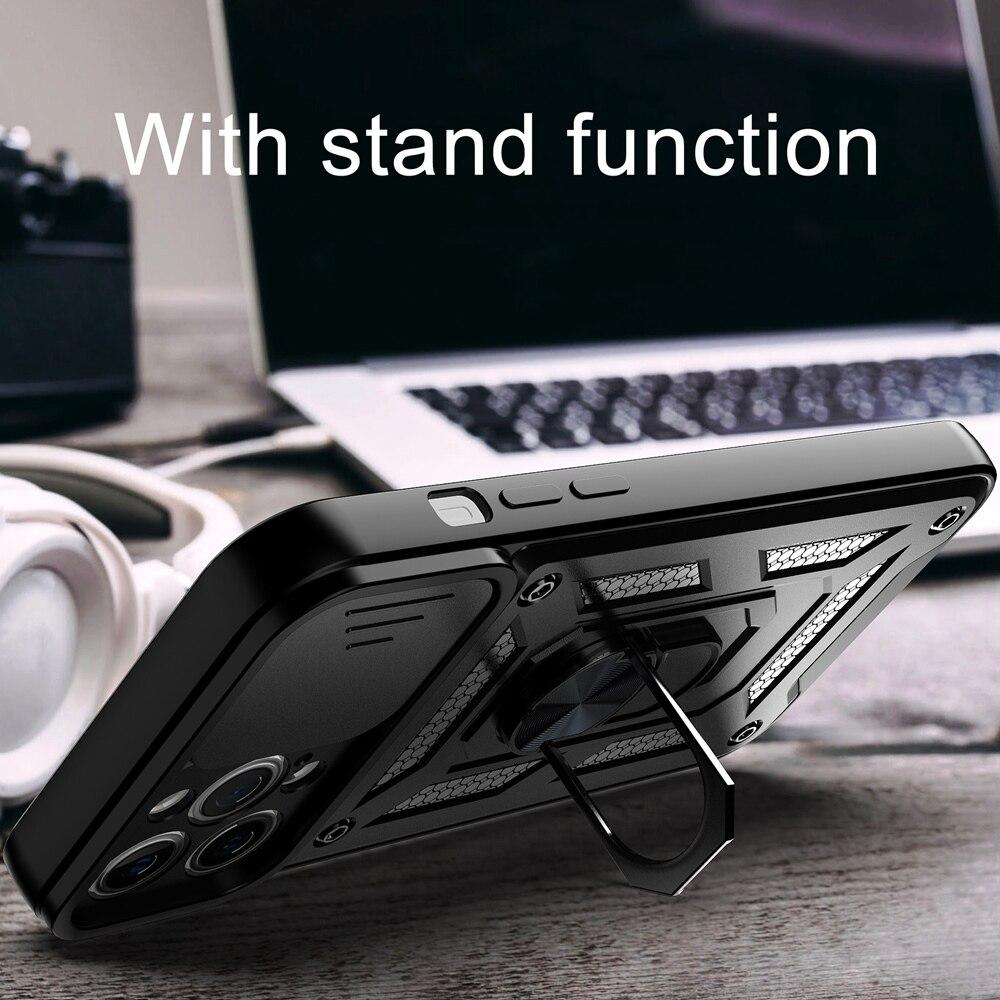 KEYSION Противоударный чехол для iPhone 12 Pro Max 11 X XS XR, защитный чехол для камеры с push-pull, чехол для телефона iPhone SE 2020 8 7 6s Plus