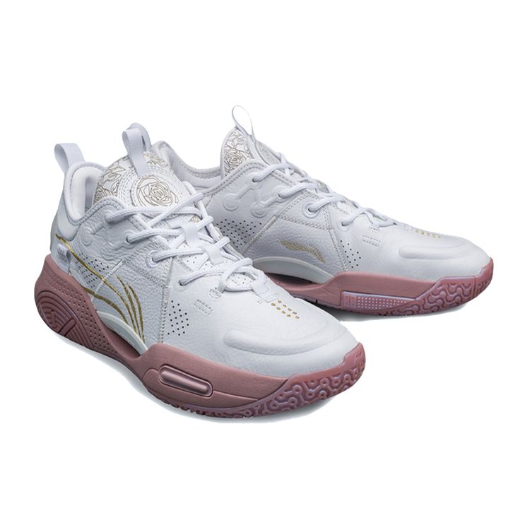 Баскетбольные кроссовки Li Ning All City 9 из искусственной кожи с синтетическим амортизирующим покрытием, нескользящие, износостойкие, дышащие, с поддержкой отскока, с низким верхом ABAR077-3