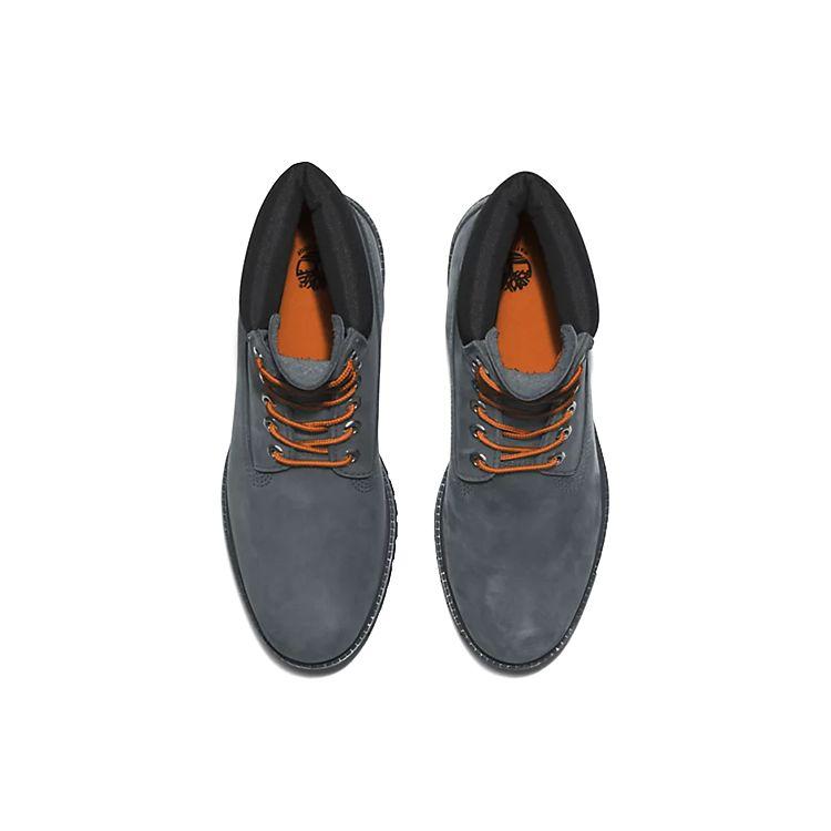 Timberland Премиум-серия 6 дюймов замшевые теплые водонепроницаемые прочные амортизирующие повседневные удобные короткие уличные ботинки мужские ботинки серые A2DZG033