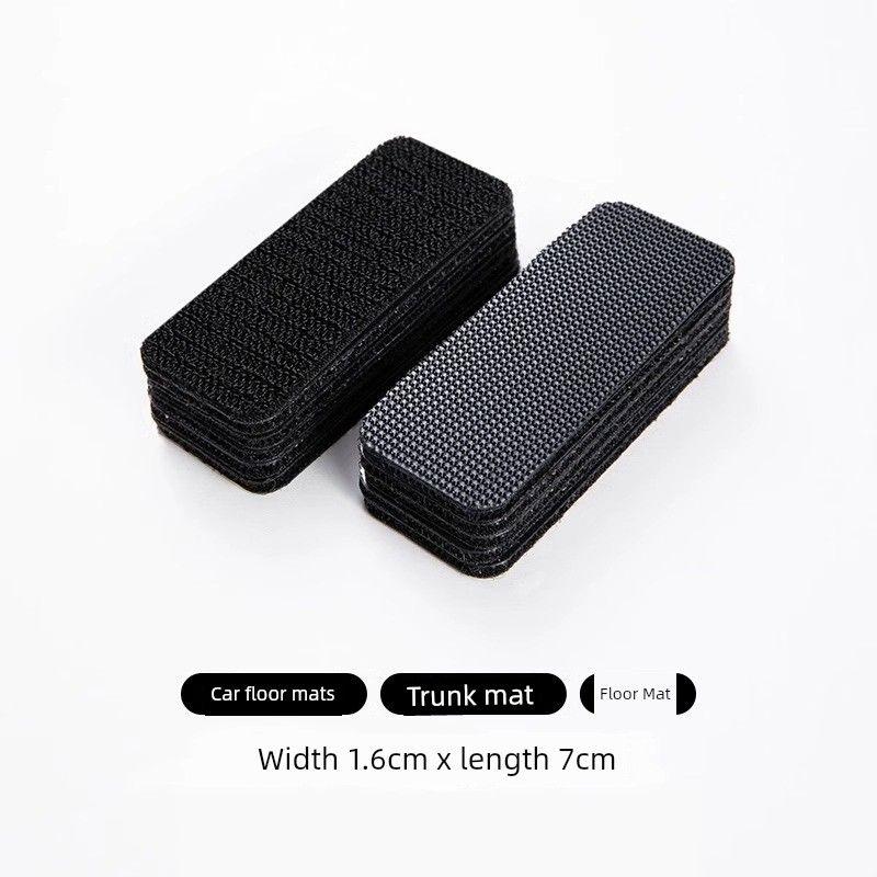 Car Foot Mat Invisible Magic Tape Handy Gadget Buckle Non Slip High Temperature Resistant Double-Sided Adhesive Velcro Car Adhesive Patch