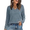 Women's Solid-color Fashionable Long-sleeved Top