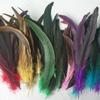 50Pcs Colorful Cock Tail 20-25Cm Stage Performance Mask Headdress Diy Decorative Material Tease Cat Stick Cat Toy Feather