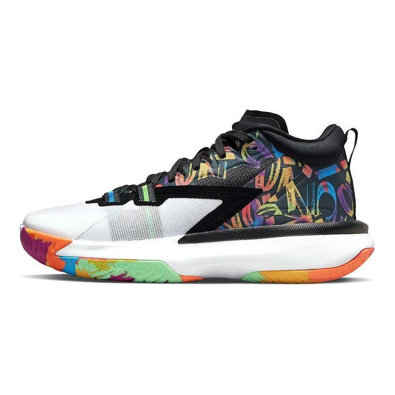 Air Jordan Zion 1 Noah Мужские Кроссовки Разноцветные Черные Ярко-Малиновые DA3130-001