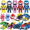 Mini Force Dinosaur Skate Mode Transformation Mecha Toys Action Figures MiniForce X Deformation Weapon Toy Kids Children Gifts