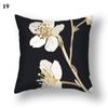 Ginkgo Leaf Gold Light Luxury Comfortable Soft Cushion Pillowcase Decoration Living Room Bedroom Home Decoration Pillowcase