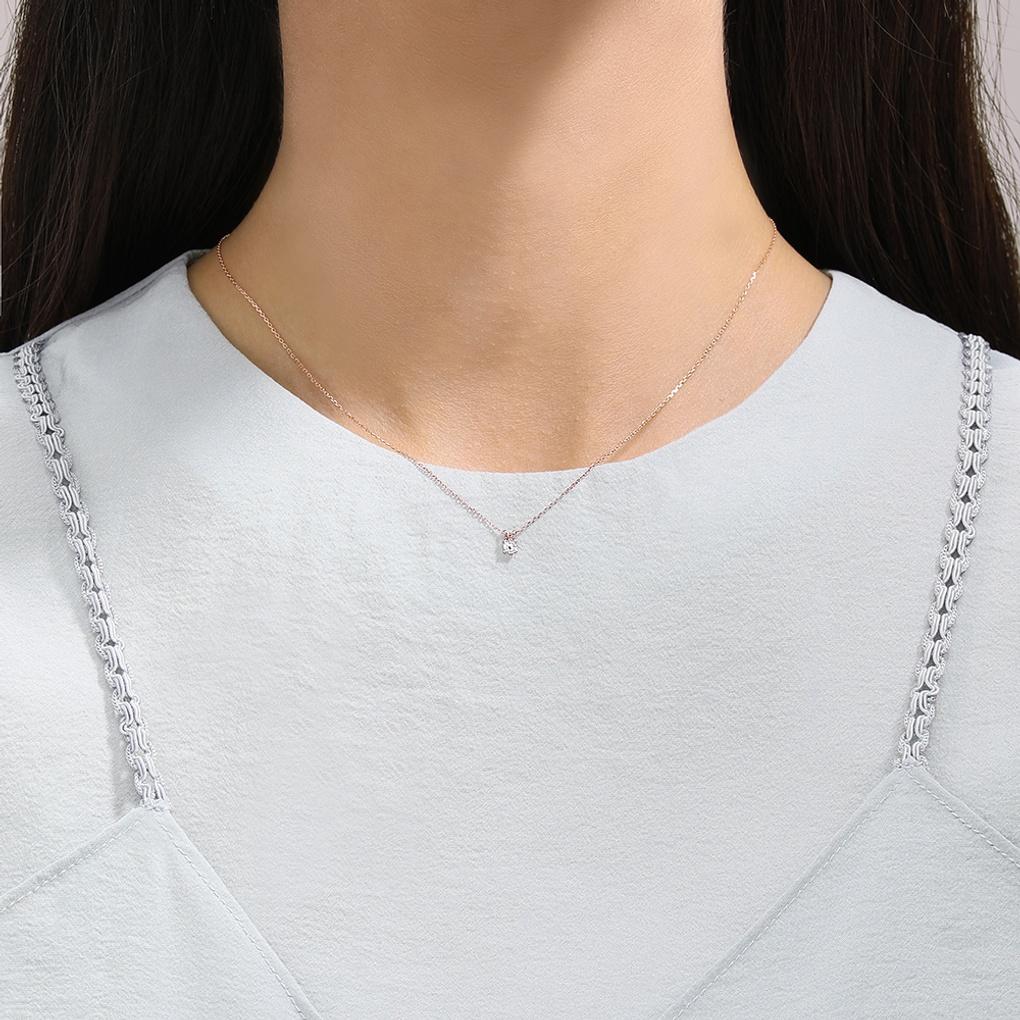 LLOYD For Lady Sprout Cubic 14K Necklace LNN19155G