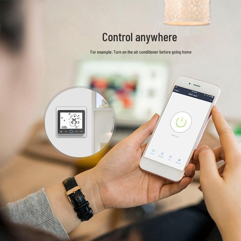 Умный термостат для теплого пола Tuya Zigbee/WiFi - Переключатель с таймером, управляемый голосом/приложением