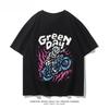 2025 Summer New Hip Hop Green Day Band Printed Graphic T Shirts Short Sleeve T Shirts High Quality Clothes Street Wear