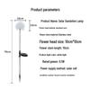 Enpufike Solar LED Dandelion Garden Light