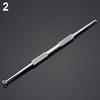 Useful Dual Head Design Acne Needle Stainless Steel White 10 Cm 1 Pc