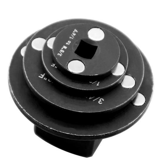 1/4 шт. Низкопрофильные ударные переходники Высокопрочная долговечная конструкция Быстрые точные Универсальные приводы Набор переходников для трещотки