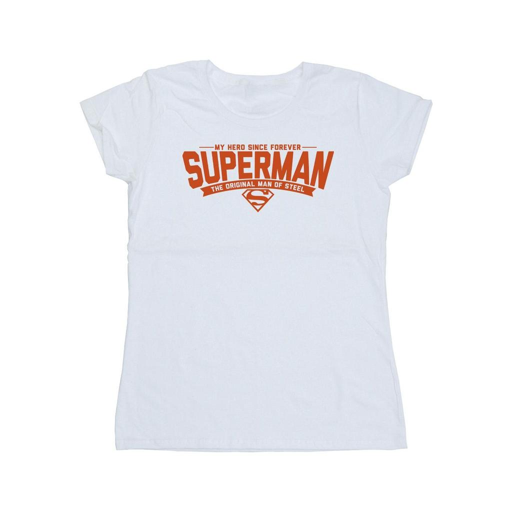 DC Comics Womens/Ladies Superman Hero Dad Cotton T-Shirt