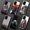 Крутой чехол для телефона Anime Overlord для Samung A32 A51 A52 NOTE 10 20 S10 S20 S21 S22 Pro Ultra Black PC Glass Phone Cover