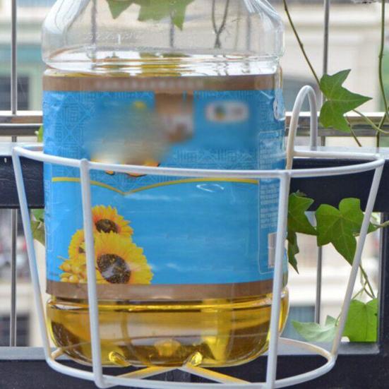 Держатель 5 размеров. Практичный, простой в установке. Подвесной крючок. Подставка для цветочного горшка.