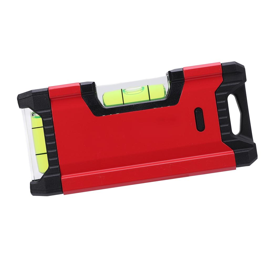 Пузырьковый уровень 11 см, точность 0,5 мм, алюминиевый сплав, небольшой горизонтальный вертикальный пузырьковый уровень