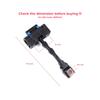 BDP1414-1 2 Pieces Front Door Stop Check Assy Limiter Strap for VW Jetta MK6 A6 5C6 1B 162 163 AV3 AV2 2010-2018 5C6837249