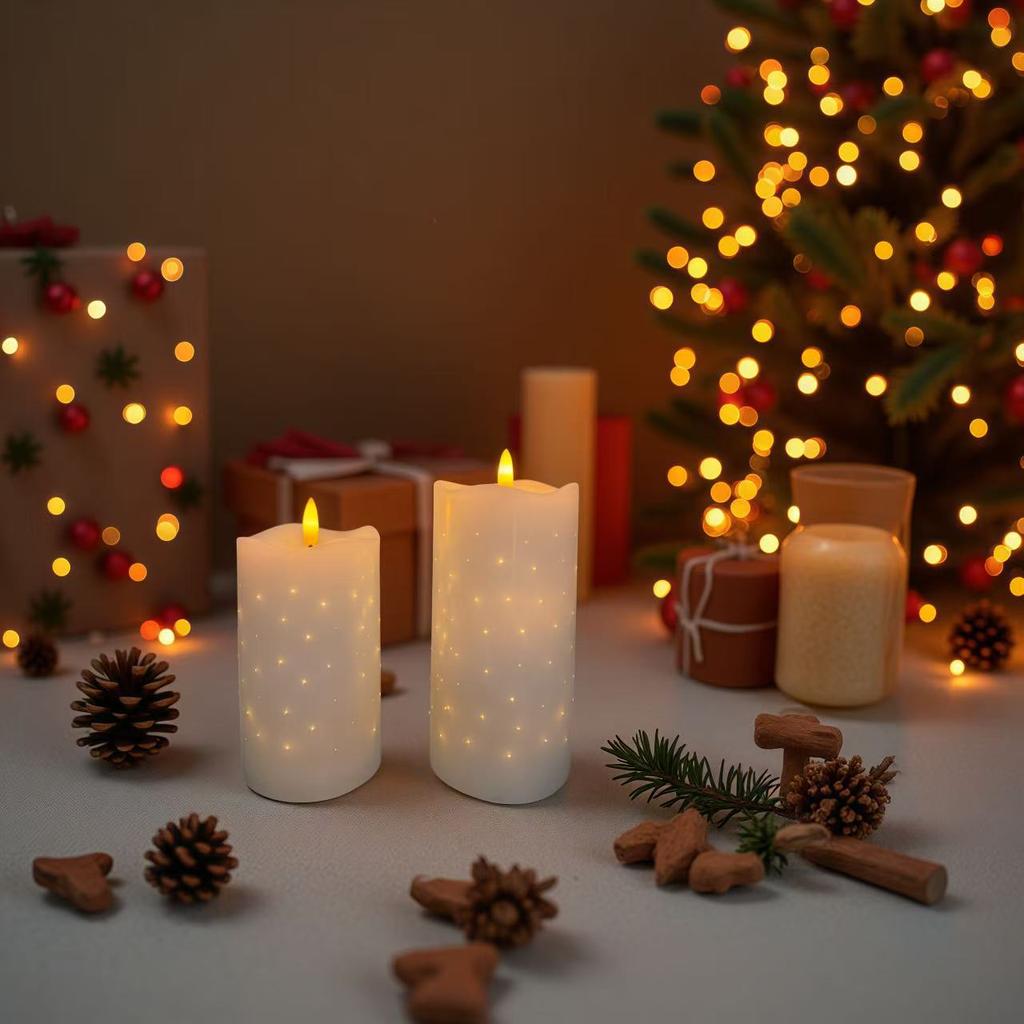 Flameless Diffuser Tapered Candles Flickering LED Fiber Optic Remote Diwali Christmas Easter Halloween Ramadan Birthdays Parties