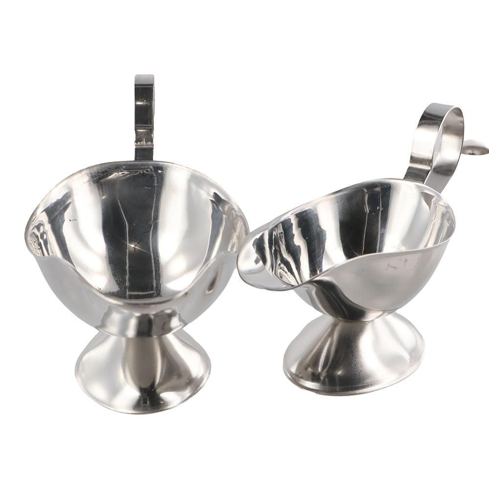 Kitchen Tableware Salt Spice Black Pepper Ketchup Container Sauce Boat Seasoning Cup Sauce Plate