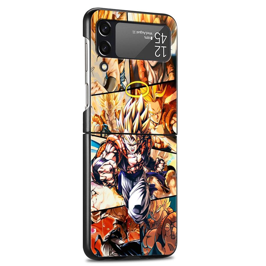 Phone Case for Samsung Galaxy Z Flip 5 Z Flip 6 Z Flip 7 Z Flip Z Flip 4 Z Flip 3 Back Cover Dragons Balls