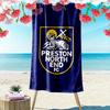 Preston North End Fc Print Beach Towel, Large Soft Quick Dry Towel for Beach Camping Swimming