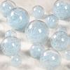 Yousheng Clear Fillable Ball Ornaments Plastic Transparent Shatterproof Hanging Ball Decoration for DIY Crafts Christmas Wedding Decor