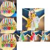Colorful Resin Cartoon Keychains Bear And Rabbit Perfect For Party Favors