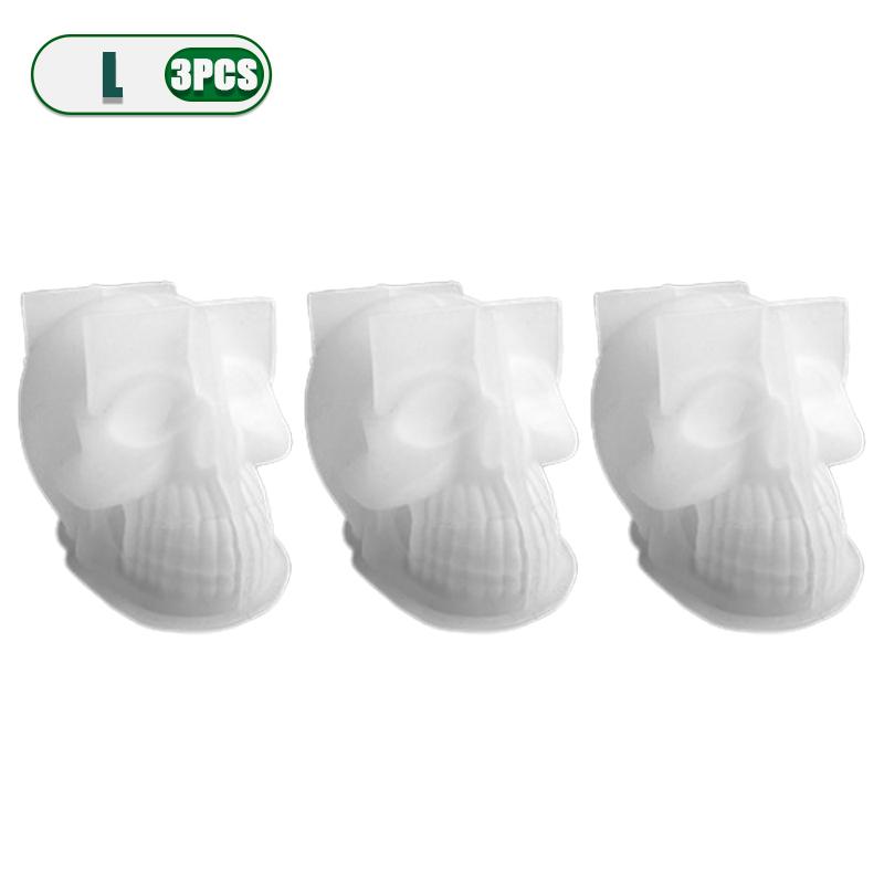 1-10 шт. Хэллоуин Череп Силиконовая форма DIY Мыло ручной работы Свеча Смола Форма Креативный Ужас Декор для Праздничного подарка Материалы для рукоделия