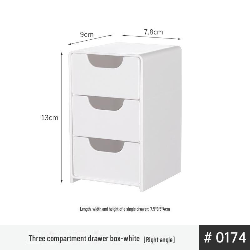 Bathroom Vanity Mirror Cabinet with Cosmetic Storage Compartments