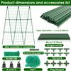 Plant Trellis A Frame Cucumber Trellis Plant Stakes Climbing Frame Garden Plant Climbing Frame Plants Tomato Vegetable Climbing