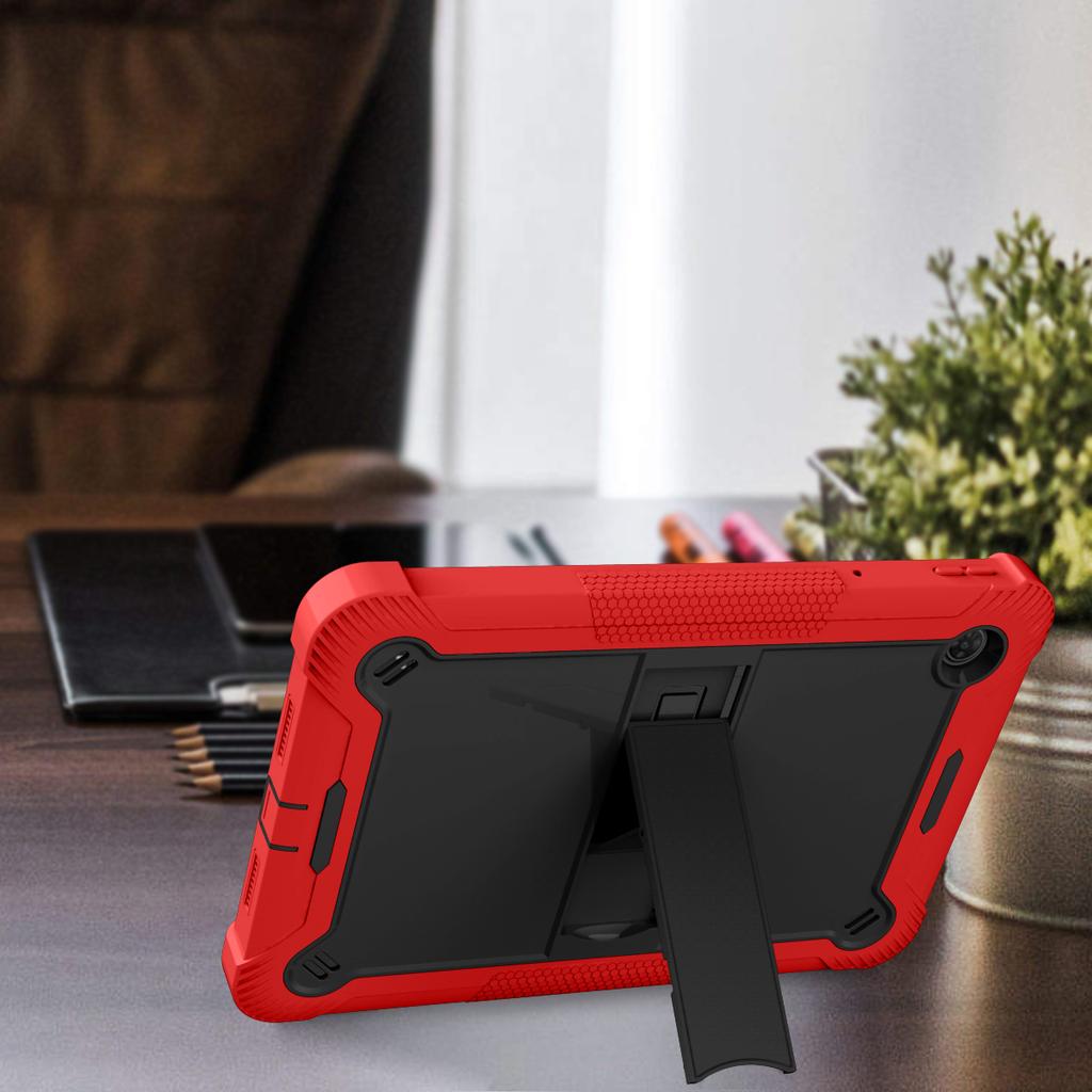 Hybrid Case For TCL Tab 10 5G 10.1 inch Heavy Duty Armor Kickstand Cover Kids Funda Silicone PC Shockproof Full Body Protection