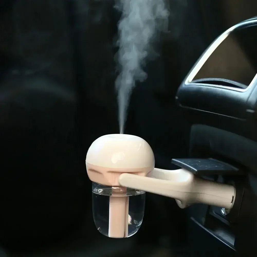 Creative Steam Air Purifier Refillable Auto Mist Maker Empty Car Air Freshener Travel Use