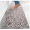 Luxury Soft Microfiber Shaggy Mats Bath Mat for Bathroom Anti Slip Bathroom Rug In The Toilet Absorbent Fur Bathroom Rug