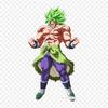 Patches For Clothes Bag Iron On Thermal Stickers Broly All Forms Broly Goku Pattern Washable Heat Transfer