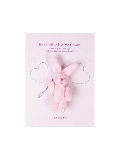 Cosymosy I Love You Bunny Keyring Postcards 5 Types To Choose from
