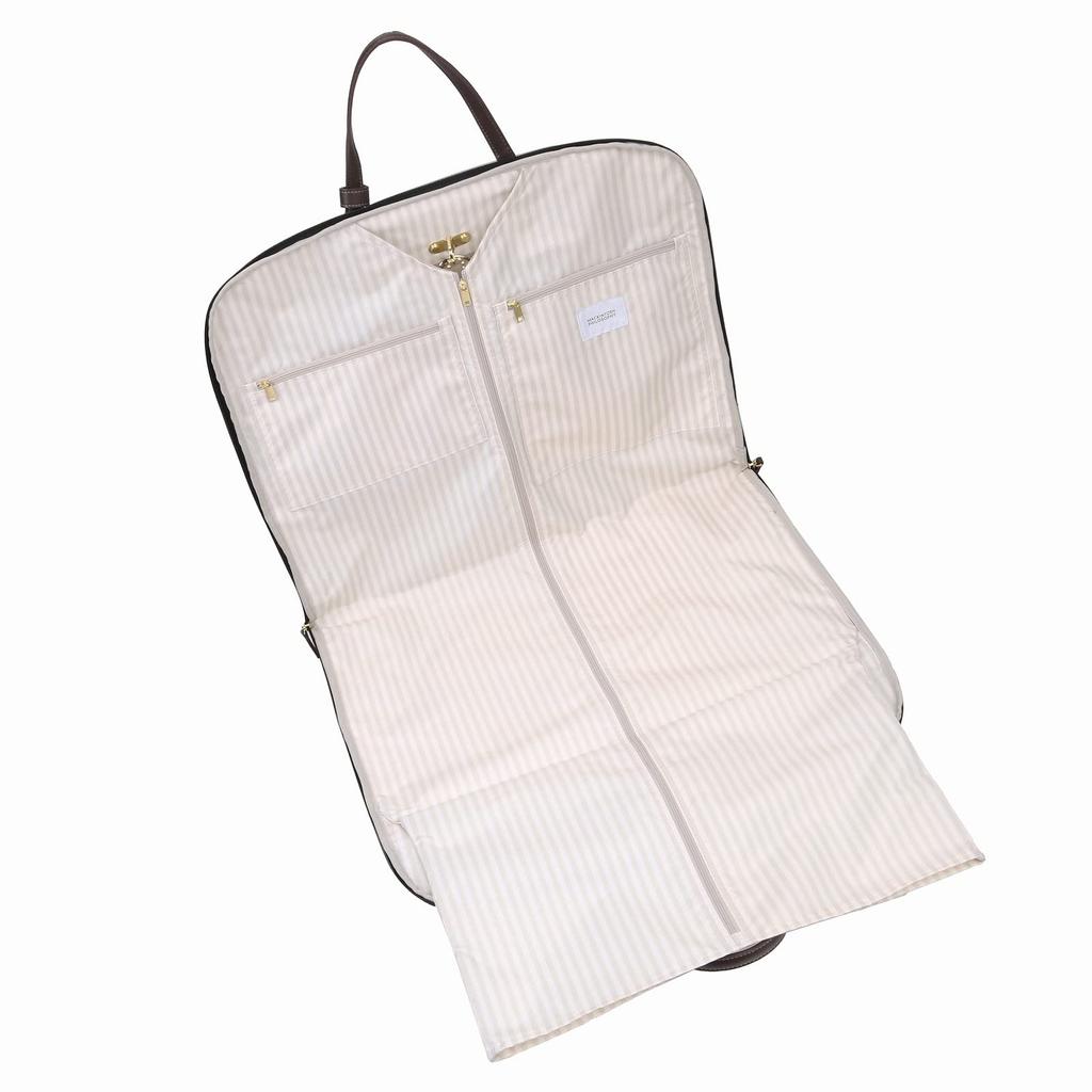 Garment Bag 1 Worn Teflon Treated with Back Pocket Navy [Macintosh Philosophy] [Amelia 2] No.68098