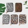 Leopard Print Accordion Card Holder: Stylish, Large-Capacity, Multi-Slot, Anti-Theft Coin Purse for Men & Women