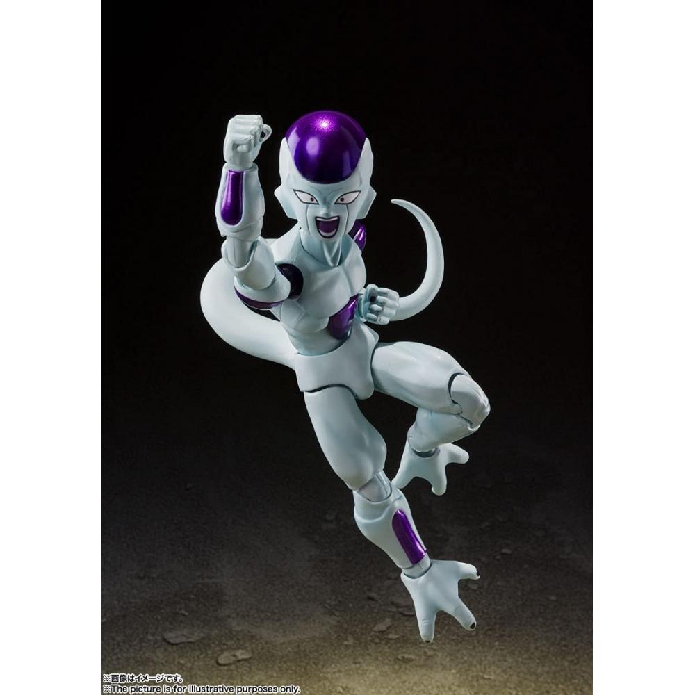 SHFiguarts Dragon Ball Z Frieza Четвертая форма Приблизительно. 120 мм ABS&PVC окрашенная подвижная фигурка BAS62977