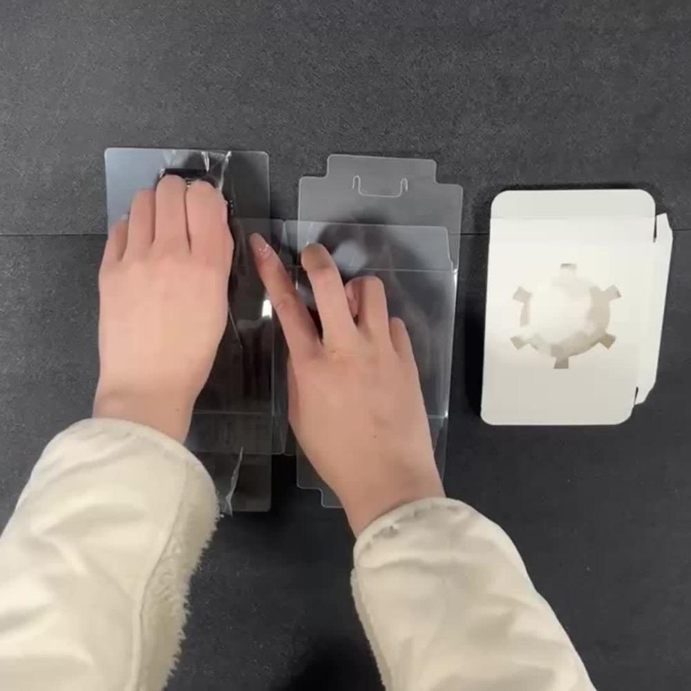 20pcs Clear Plastic Gift Packing Box Cake Boxes Bakery Boxes for Single Cupcake for Cake Chocolates Cookie Pie and More Pastries Birthday Party Favor