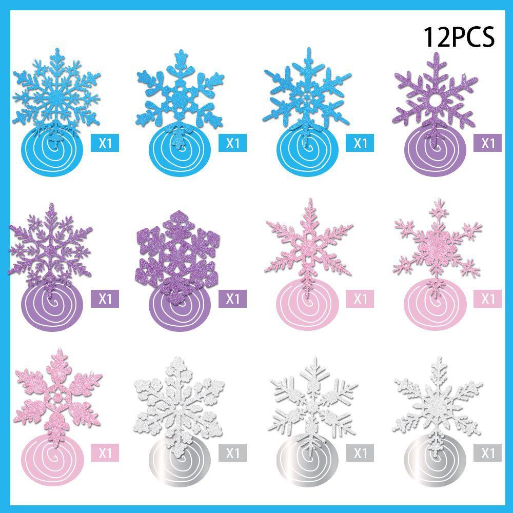 Новый стиль, Рождество, Цветная гофрированная бумага, Подвеска-спираль со снежинками, Украшение для вечеринки, Рождественское украшение, Подвесные материалы